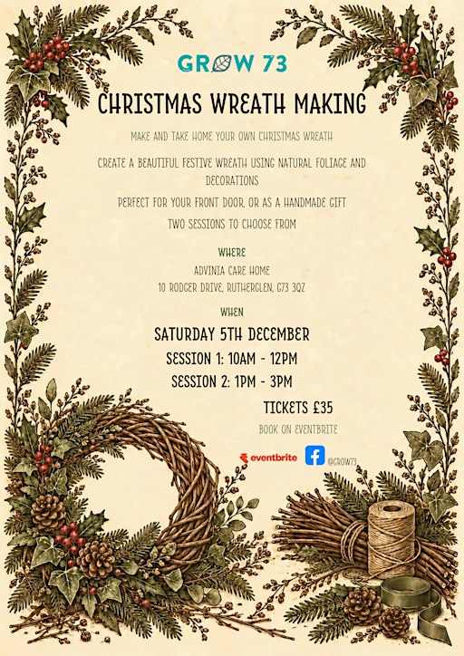 Christmas Wreath Making