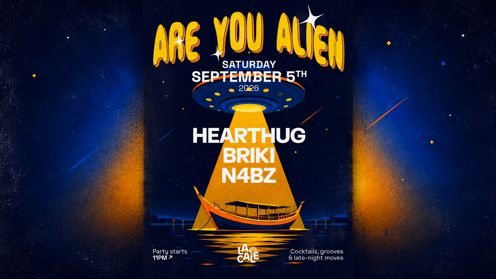 La Cale pres. 'Are You Alien' with HearThug, Briki & n4bz
