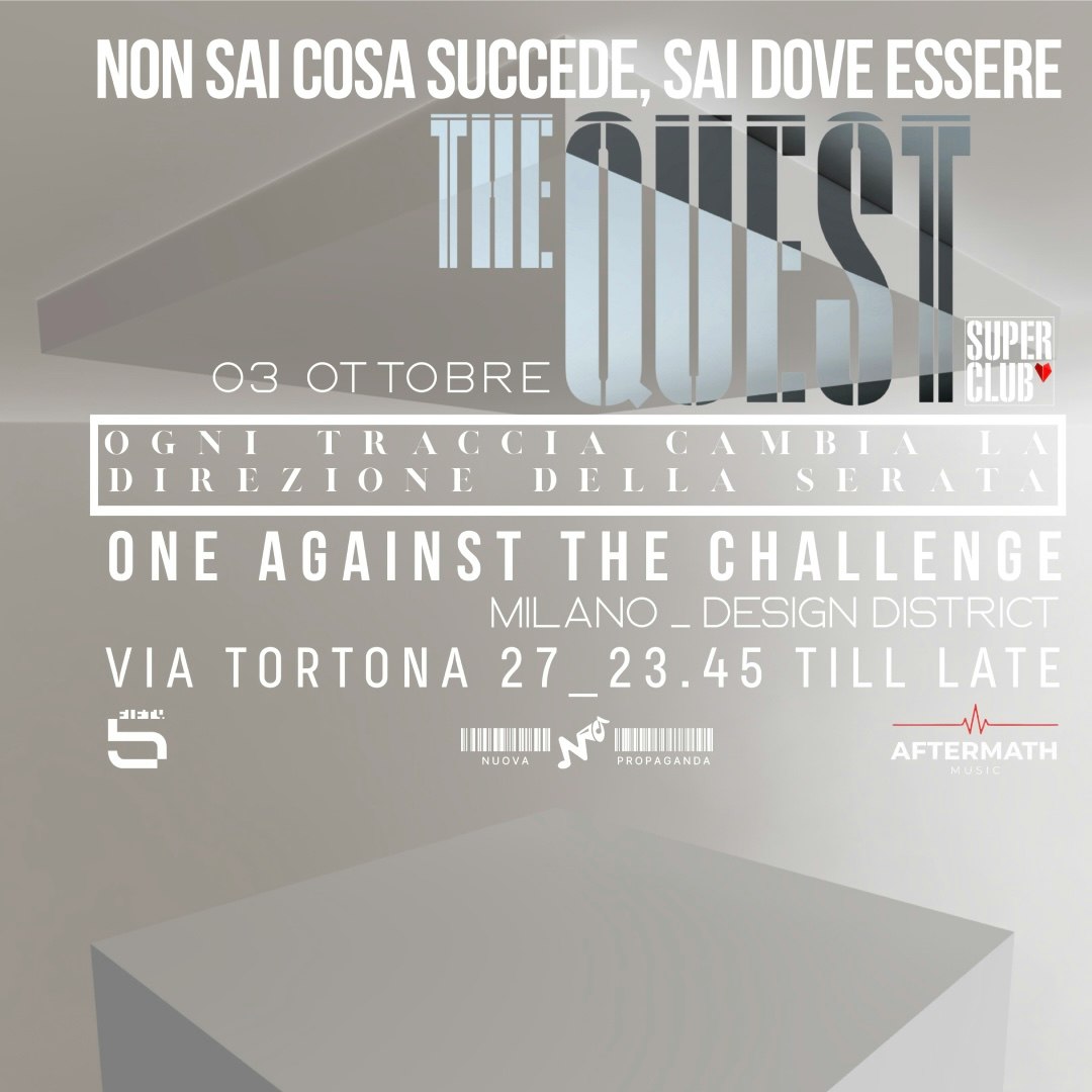 The Quest | House Selecta