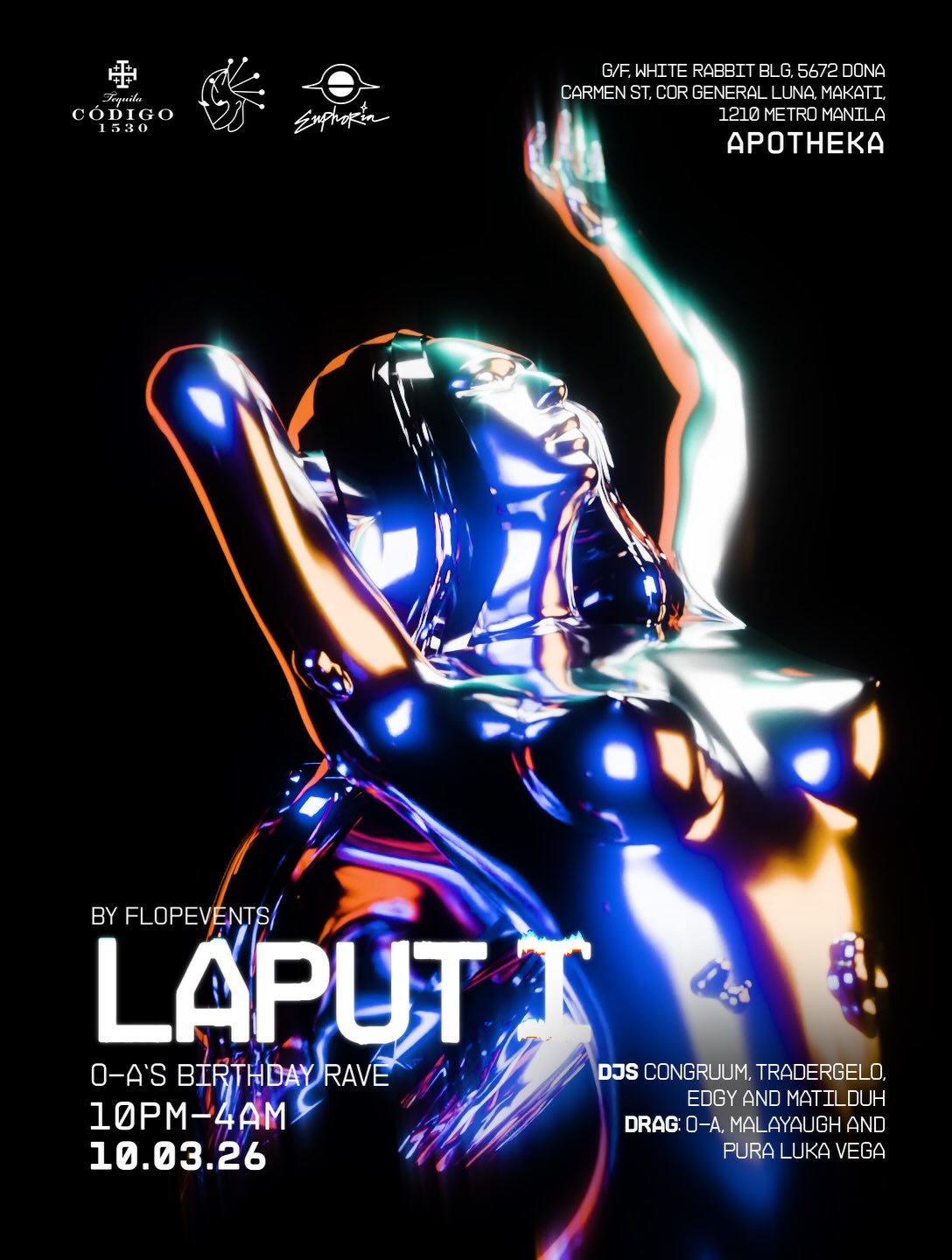 Laput I: O-A's Birthday Rave by Flopevents