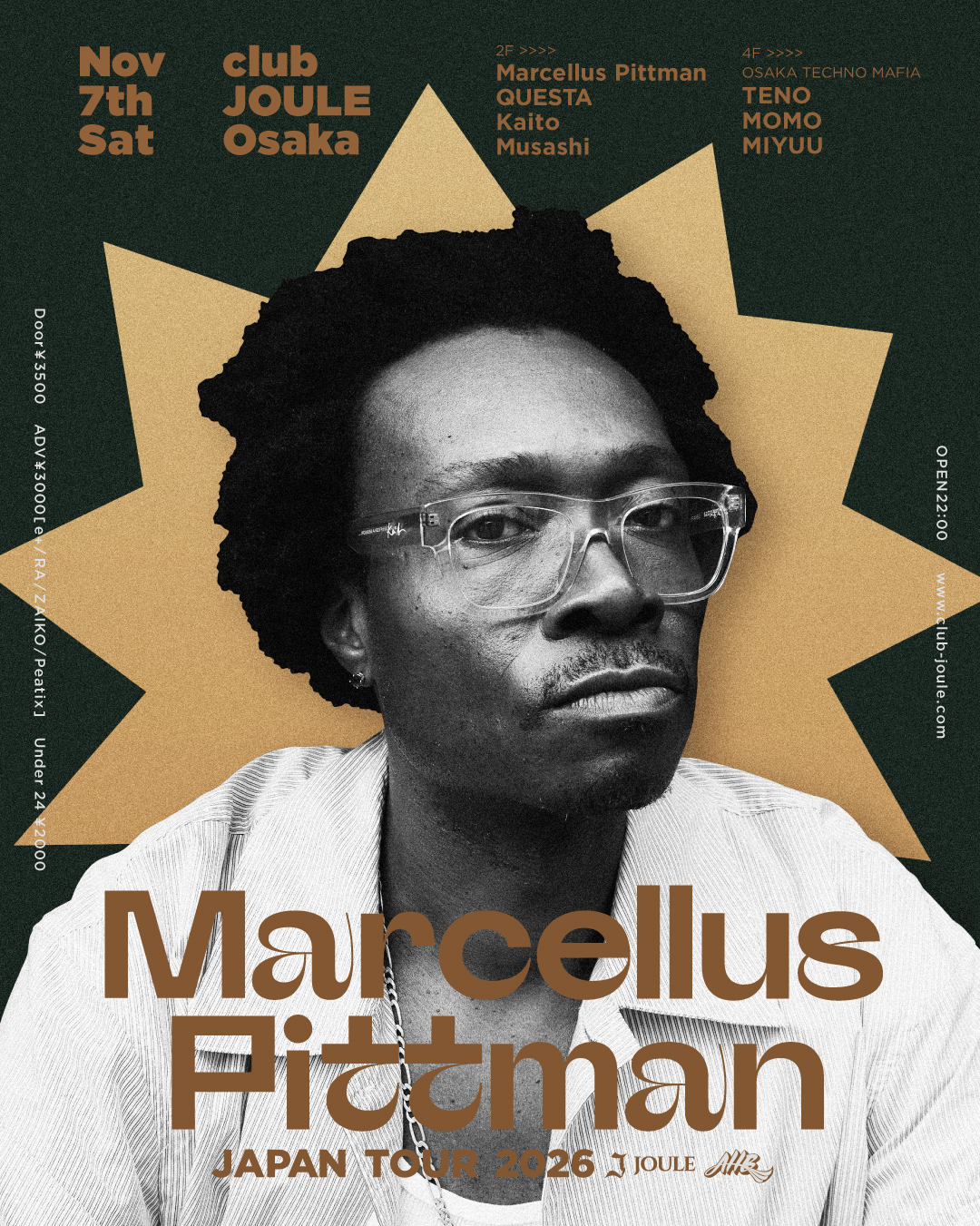 Marcellus Pittman Japan Tour