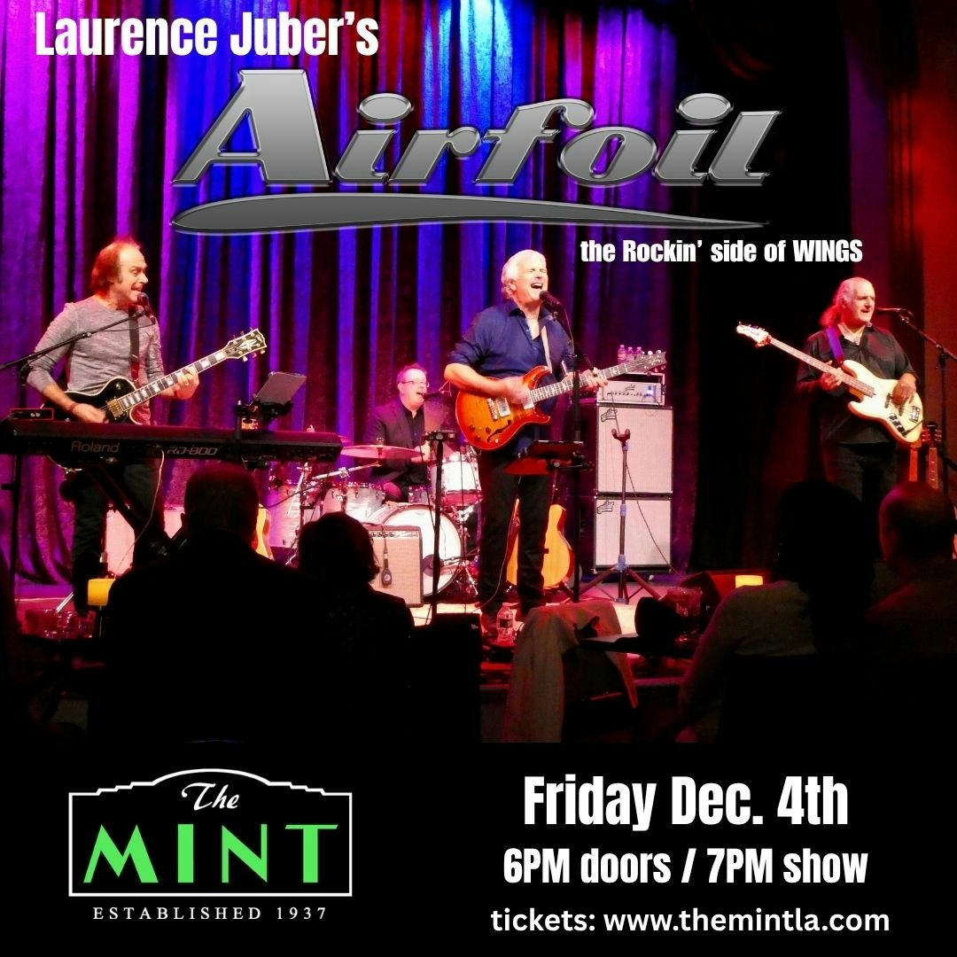 Laurence Juber’s Airfoil – the Rockin’ Side of Wings