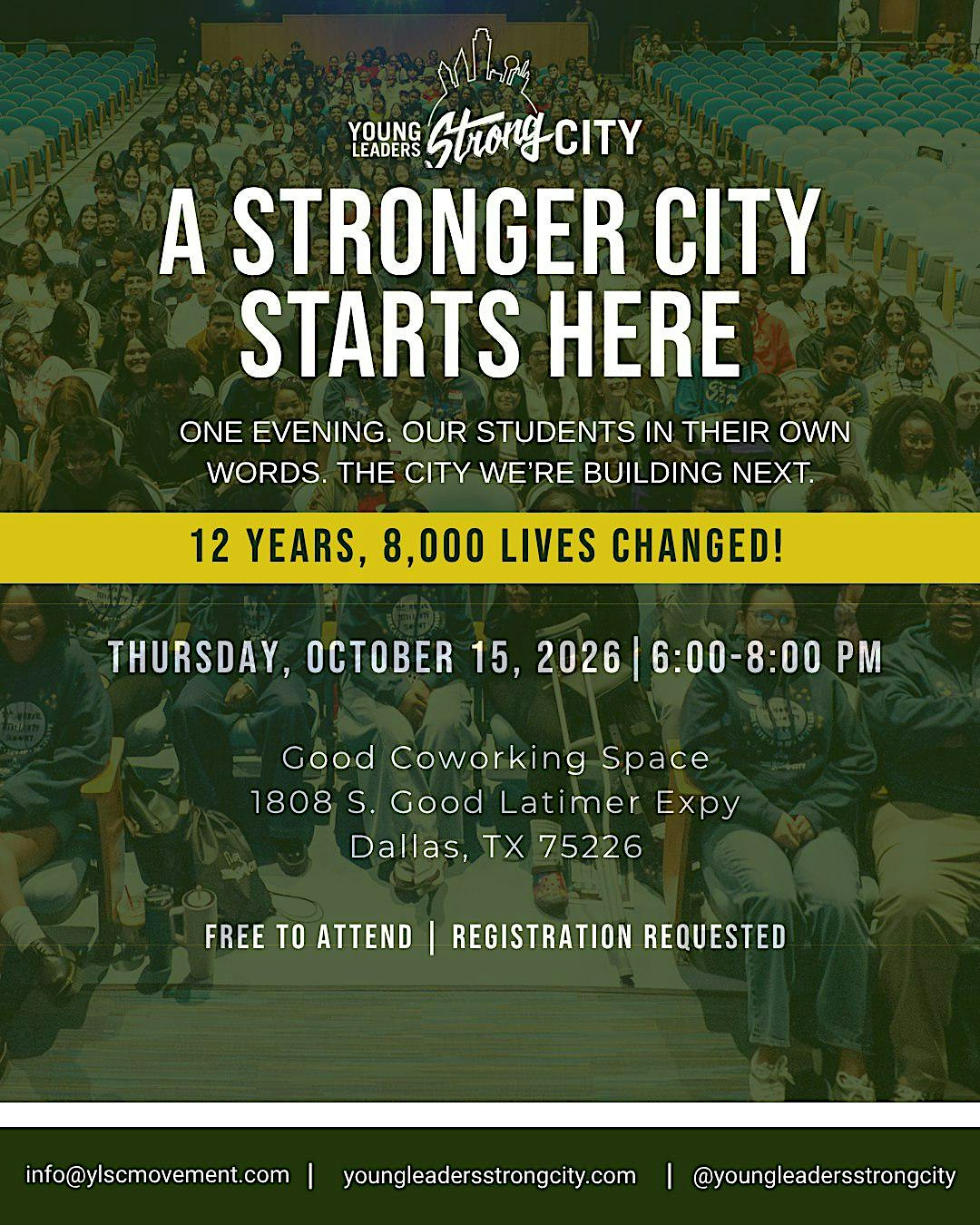 A Stronger City Starts Here