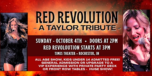 Red Revolution - A Taylor Tribute