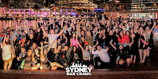 Sydney Bar Crawl // 4 Parties + 4 Free Drinks + Free Pizza