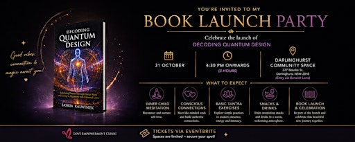 Decoding Quantum Design — Book Launch & Conscious Connection Evening