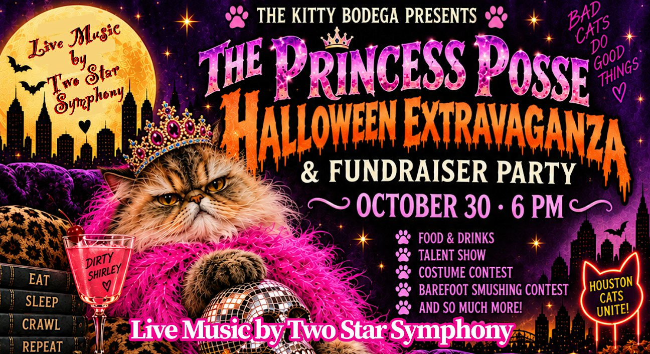 The Princess Posse Halloween Extravaganza & Fundraiser Ball