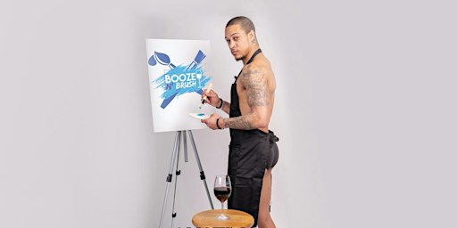 Booze N' Brush Next to Naked Sip N' Paint Dallas, TX- Exotic Male Model ATX