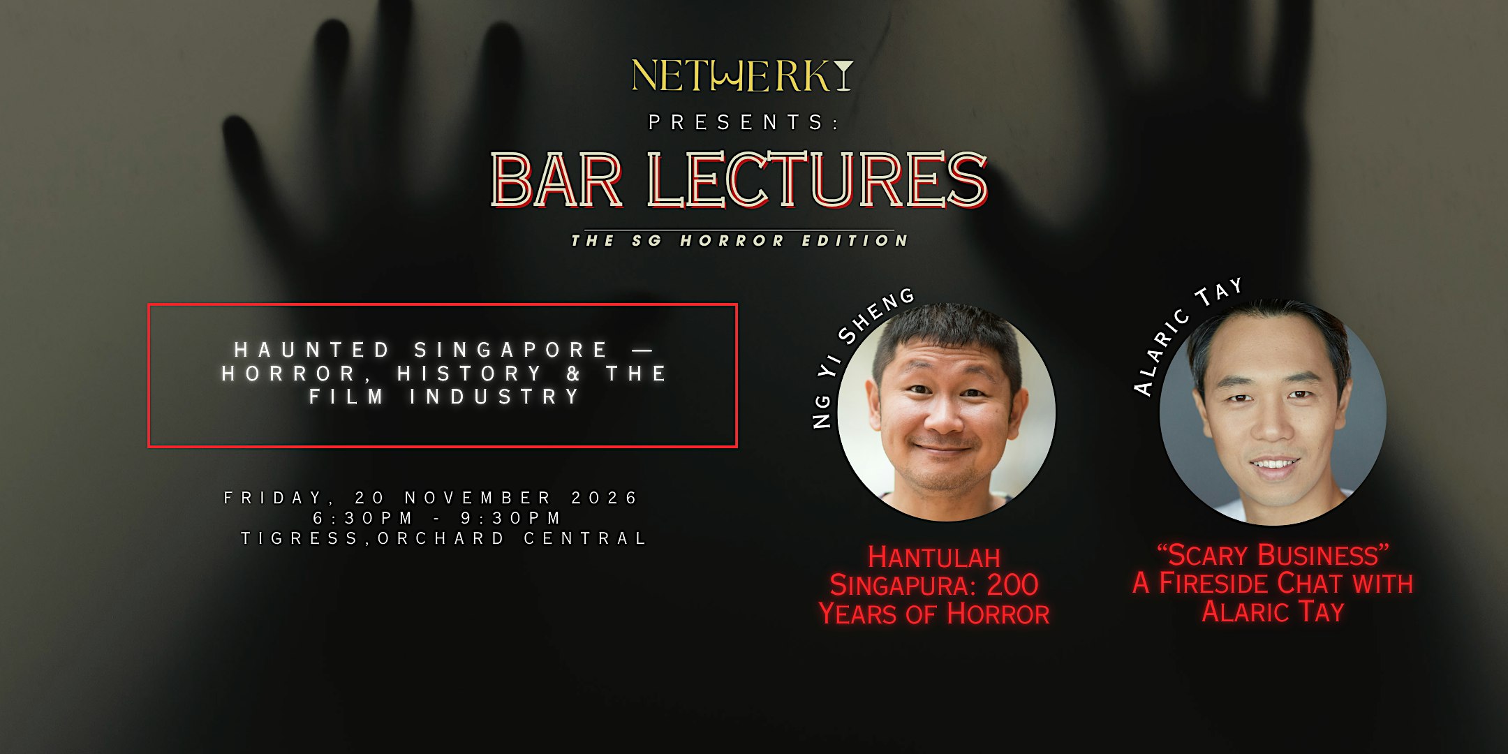 NETWERK @ Bar Lectures: HAUNTED SINGAPORE (HORROR, HISTORY & FILM)