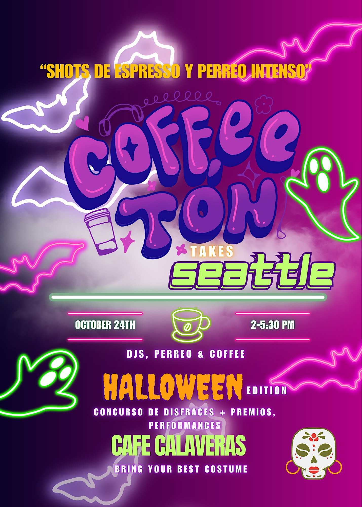 Coffeetón Seattle: Coffee Rave Latino