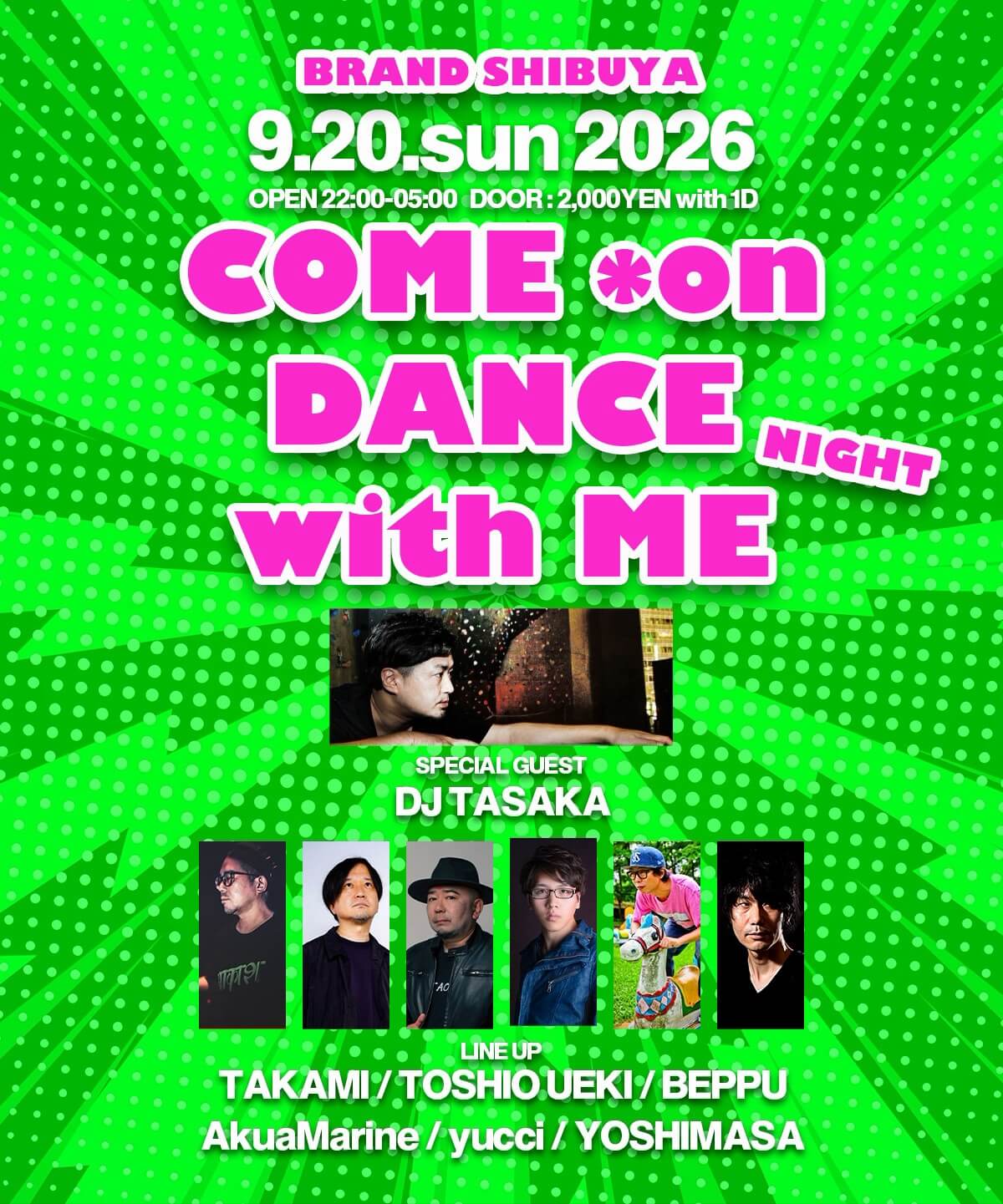 COME *on DANCE with ME