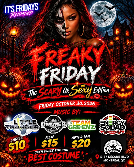 FREAKY FRIDAY THE SCARY OR SEXY EDITION