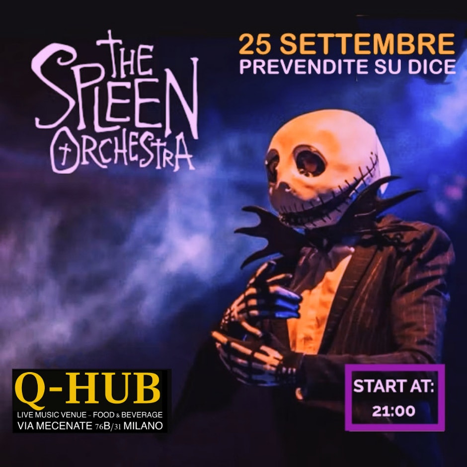 The Spleen Orchestra Tim Burton Show