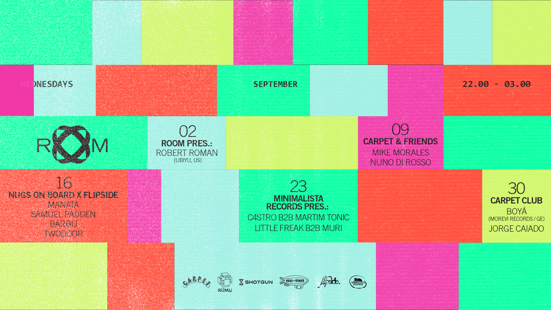 Minimalista Records pres. C4STRO B2B Martim Tonic, Little Freak B2B MURI