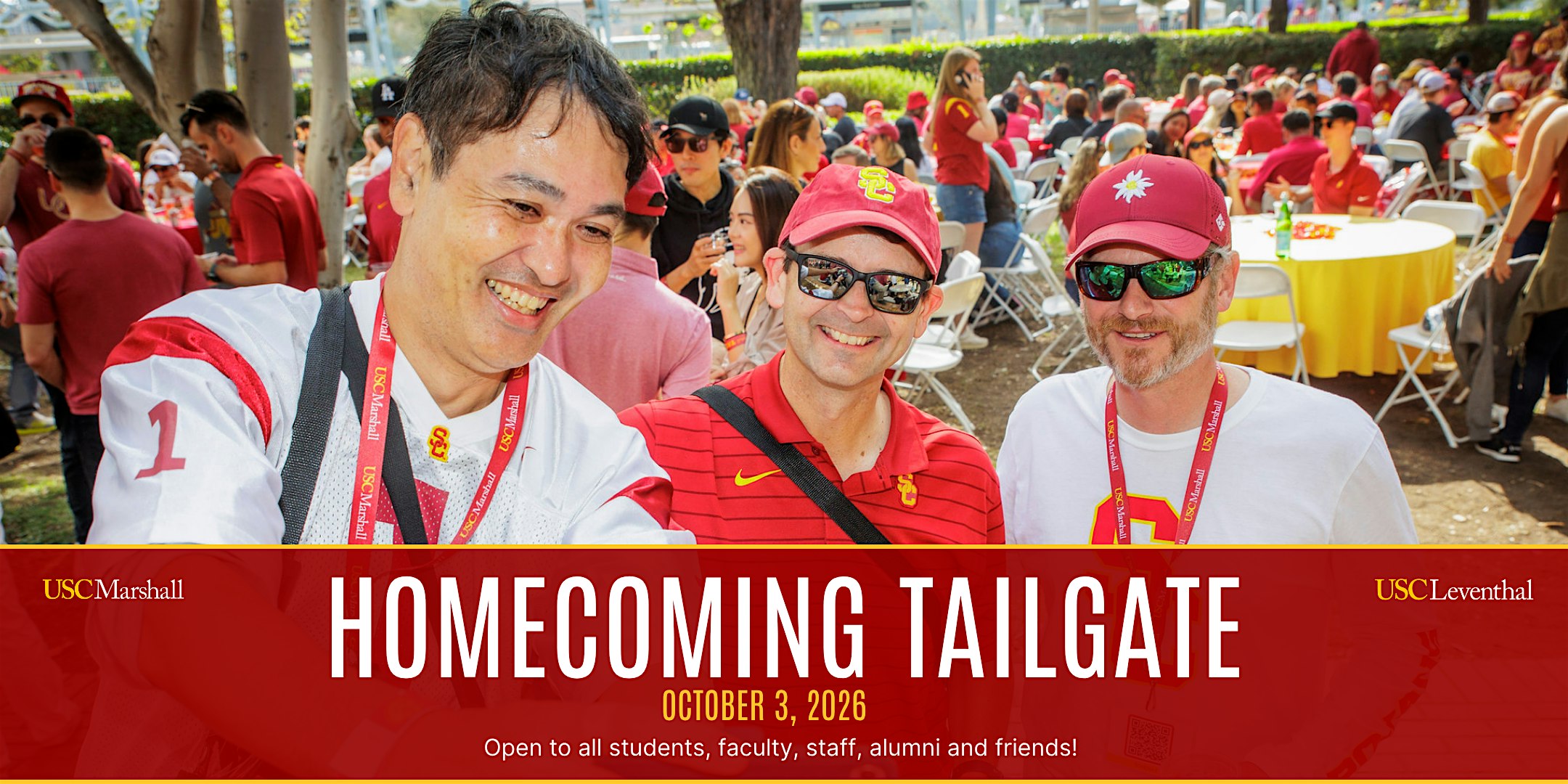 USC Marshall & USC Leventhal Homecoming Tailgate (10/3, USC vs. Washington)