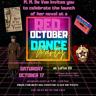 RED OCTOBER DANCE PARTY for THE BOY WHO LOVED TREES