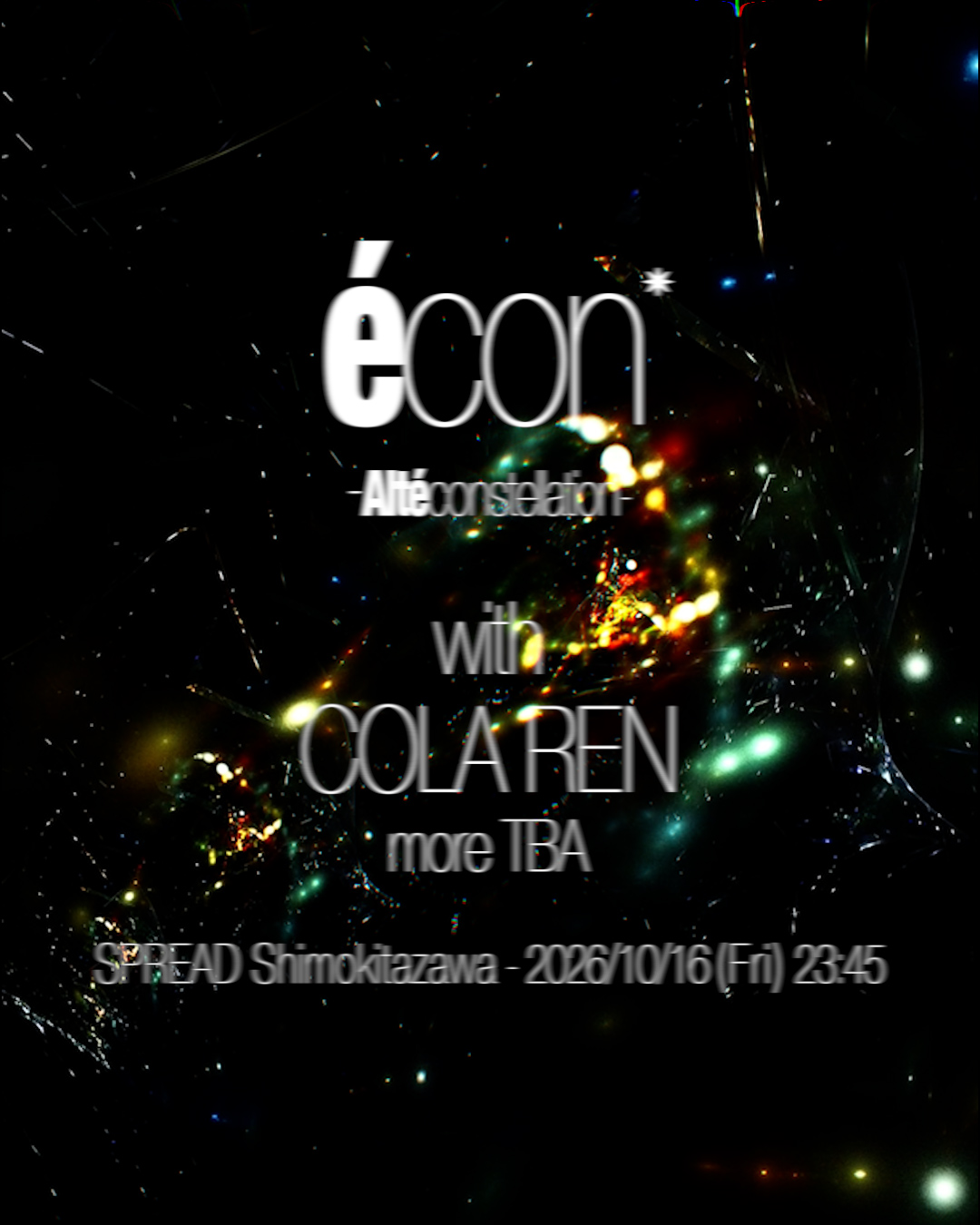 'éCon' w/COLA REN
