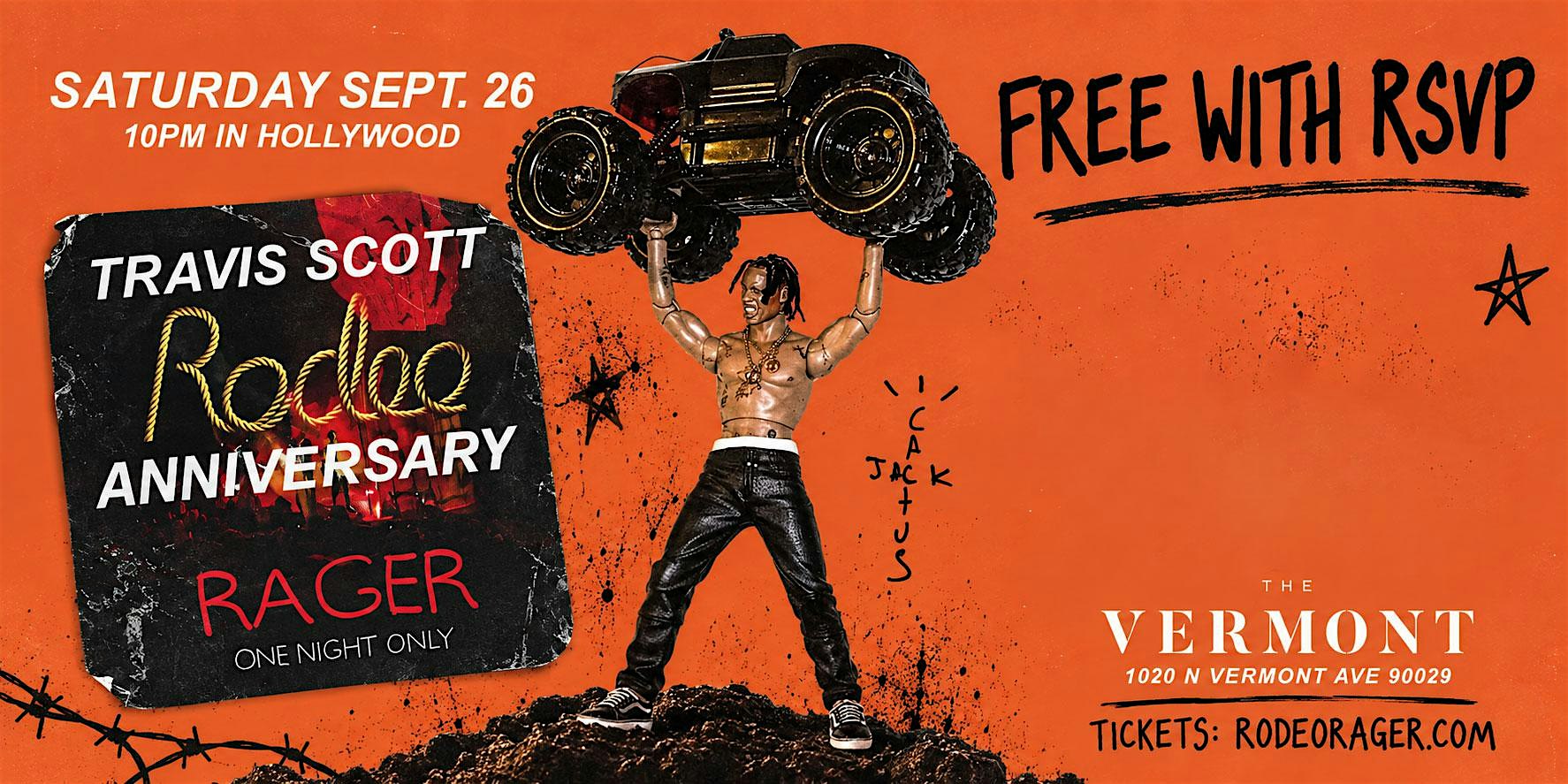 RODEO. 11 YEARS LATER. One night in Hollywood. Free.