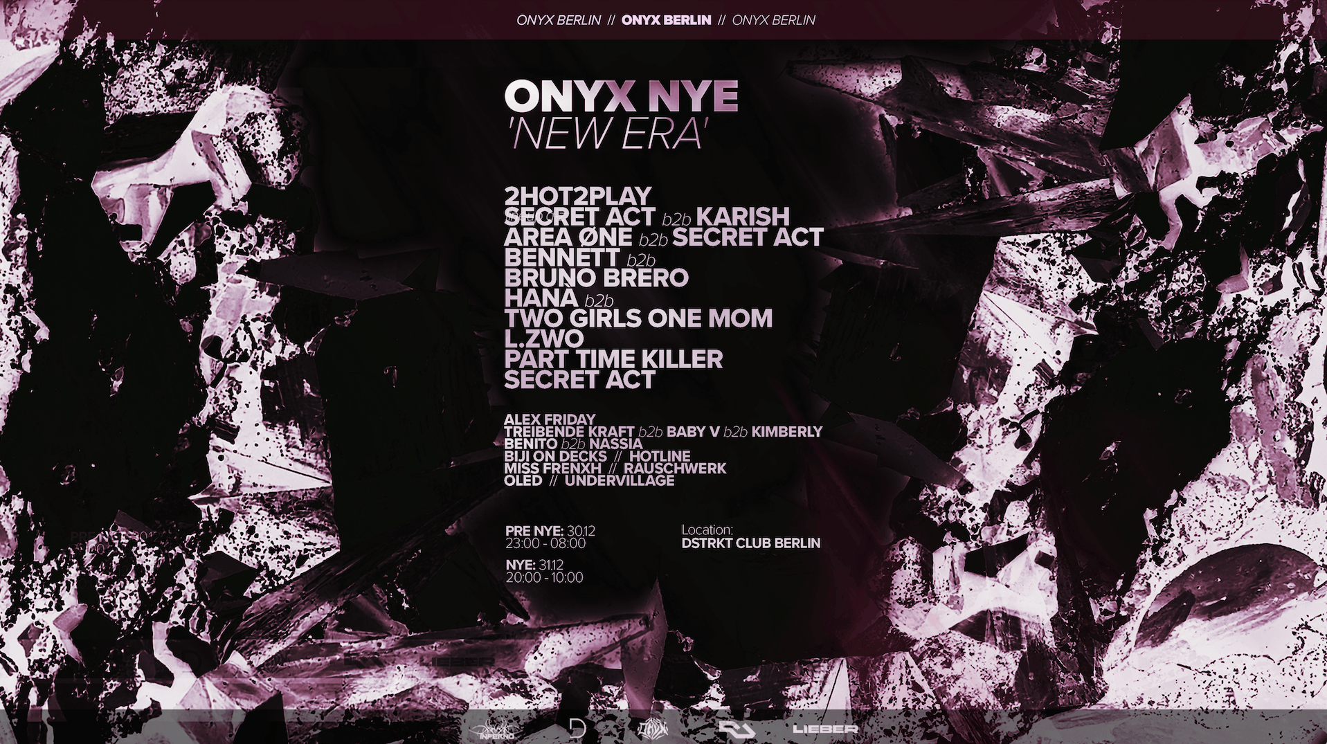 ONYX NYE: 'NEW ERA'