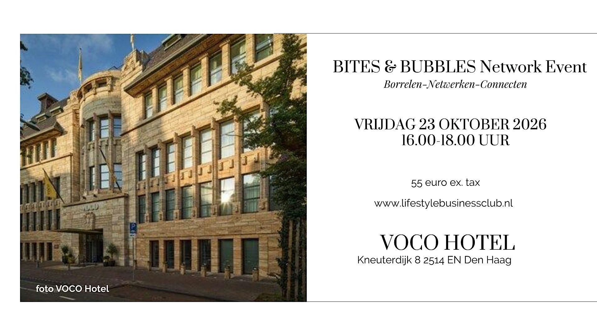 Business Bites & Bubble VOCO Hotel Den Haag