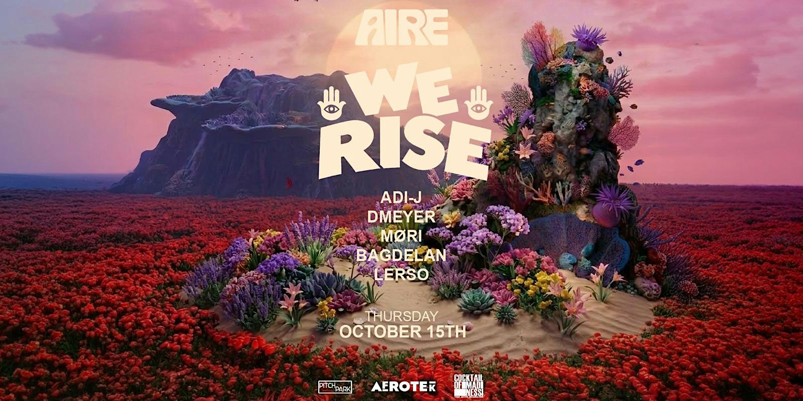 We Rise at AIRE Oct 15 Thursday