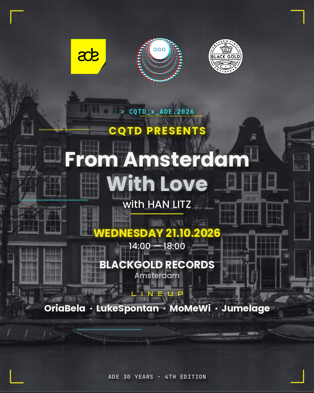 From Amsterdam with Love ADE30