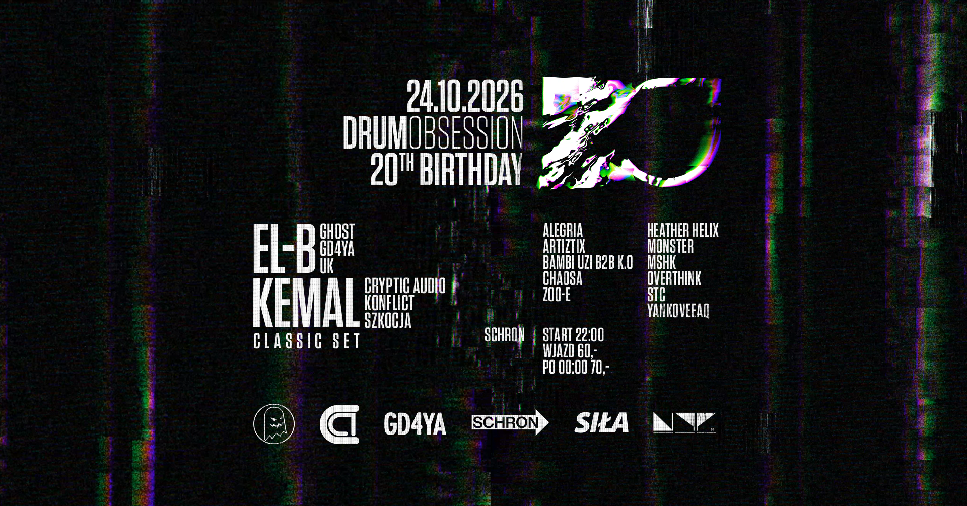 DrumObsession 20th Birthday with El-B & KEMAL (Classic Set)
