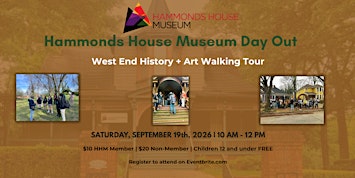 HHM Day Out: West End History + Art Walking Tour