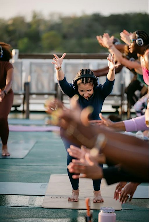 Destination Gratitude™- Silent Disco Yoga + Downtown Helicopter Tour