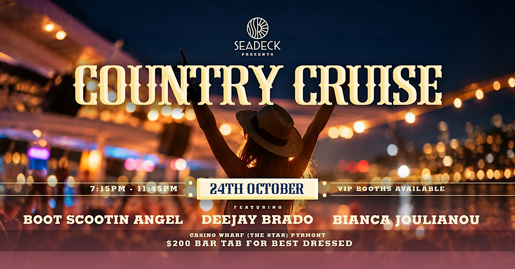 SEADECK x COUNTRY CRUISE | 24.10.26