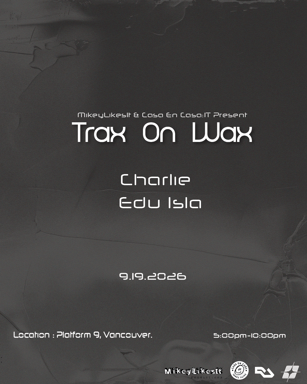 Trax On Wax Vol. 1