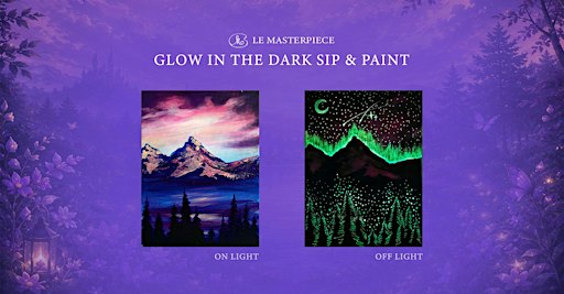 Sip and Paint (Glow in the Dark): Spirit Mountain