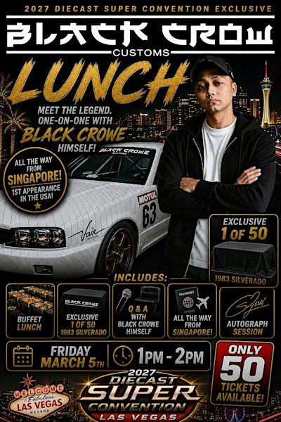 Black Crow Lunch with Buffet and Event Exclusive