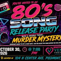 Totally Awesome 80’s Murder Mystery Dinner, Piedmont, Al
