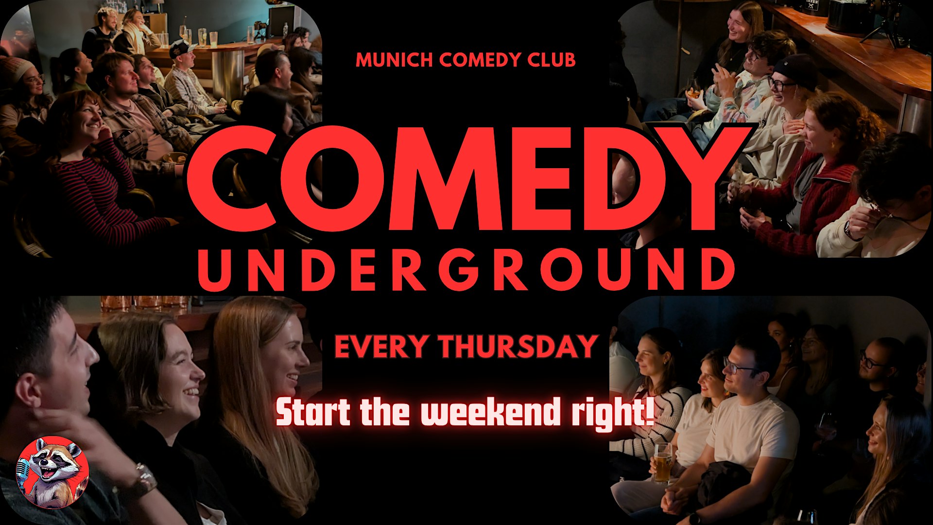 Comedy Underground - English Standup Comedy Show in Munich