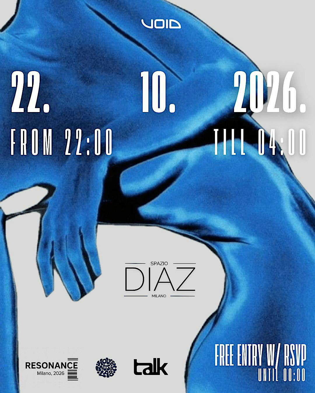 RESONANCE x HML x TALK @ Spazio DIAZ