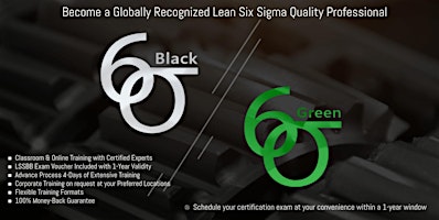 Dual Lean Six Sigma Green & Black Belt Expert Bootcamp in Fargo, ND