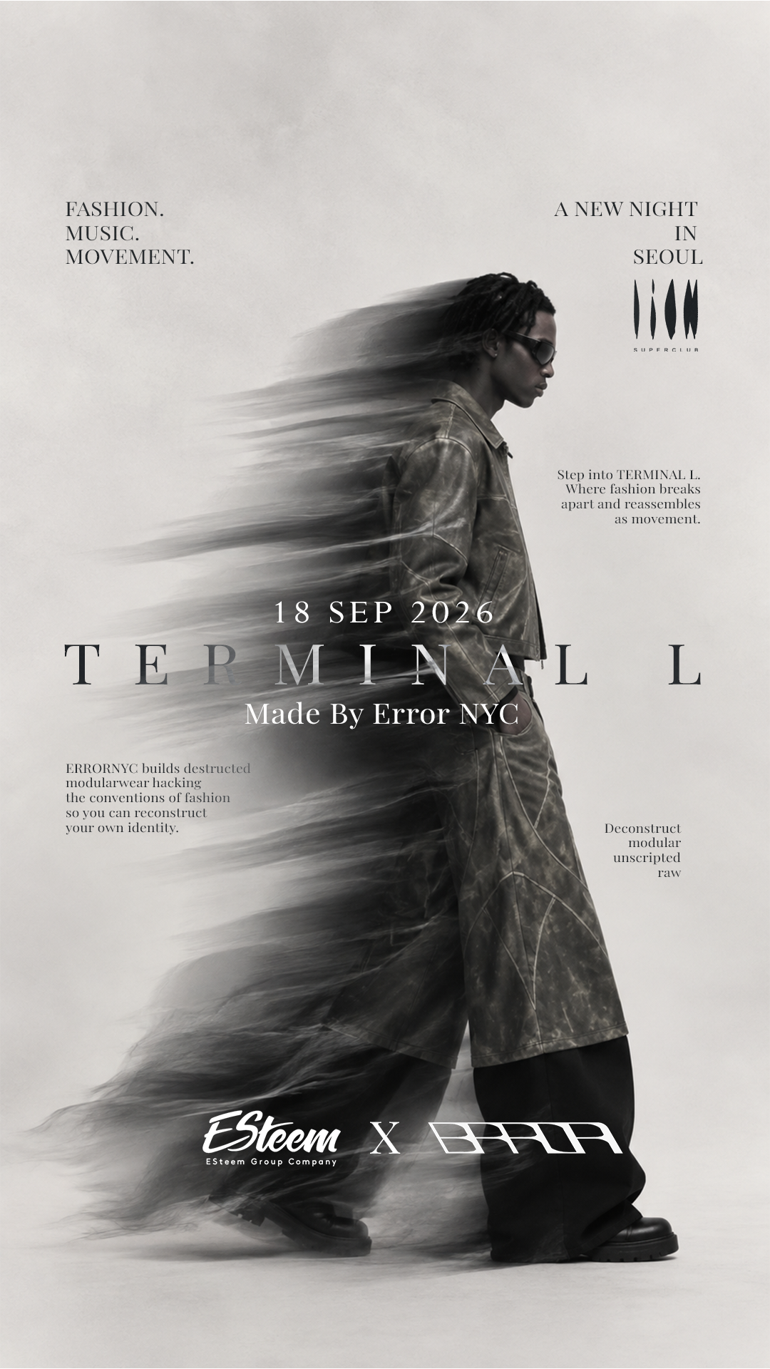 TERMINAL L: MADE BY ERROR NYC