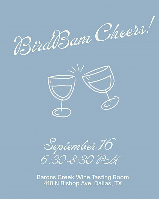 BirdBam Cheers! - September 16