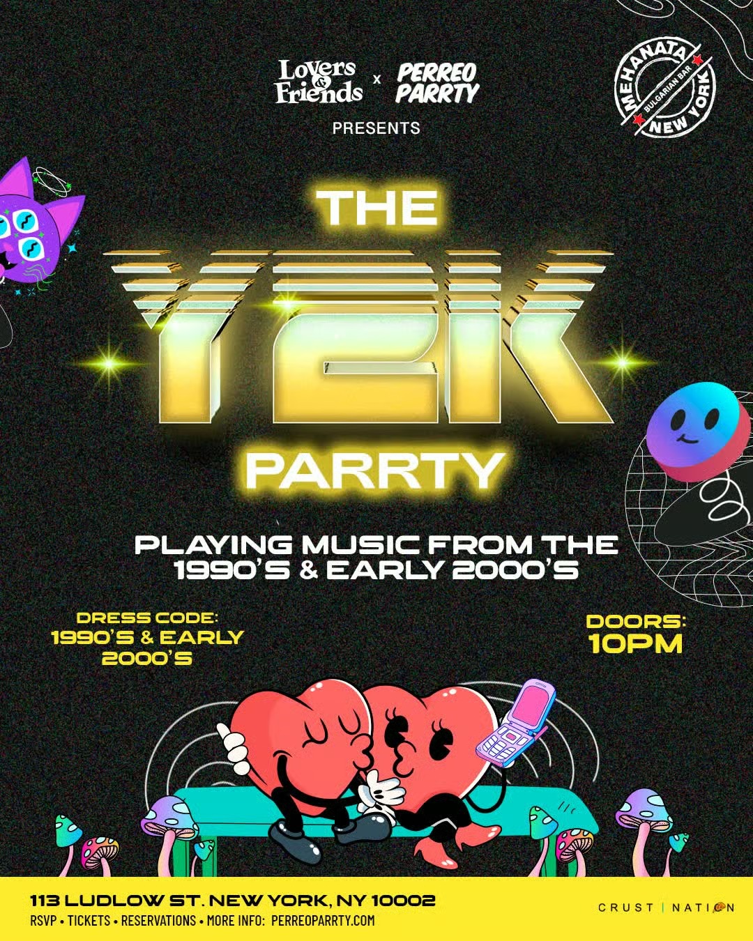 The 2000s Forever Parrty by THE Y2K Parrty - Saturdays at Mehanata NYC