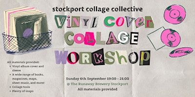 Vinyl Album Cover Collage Workshop