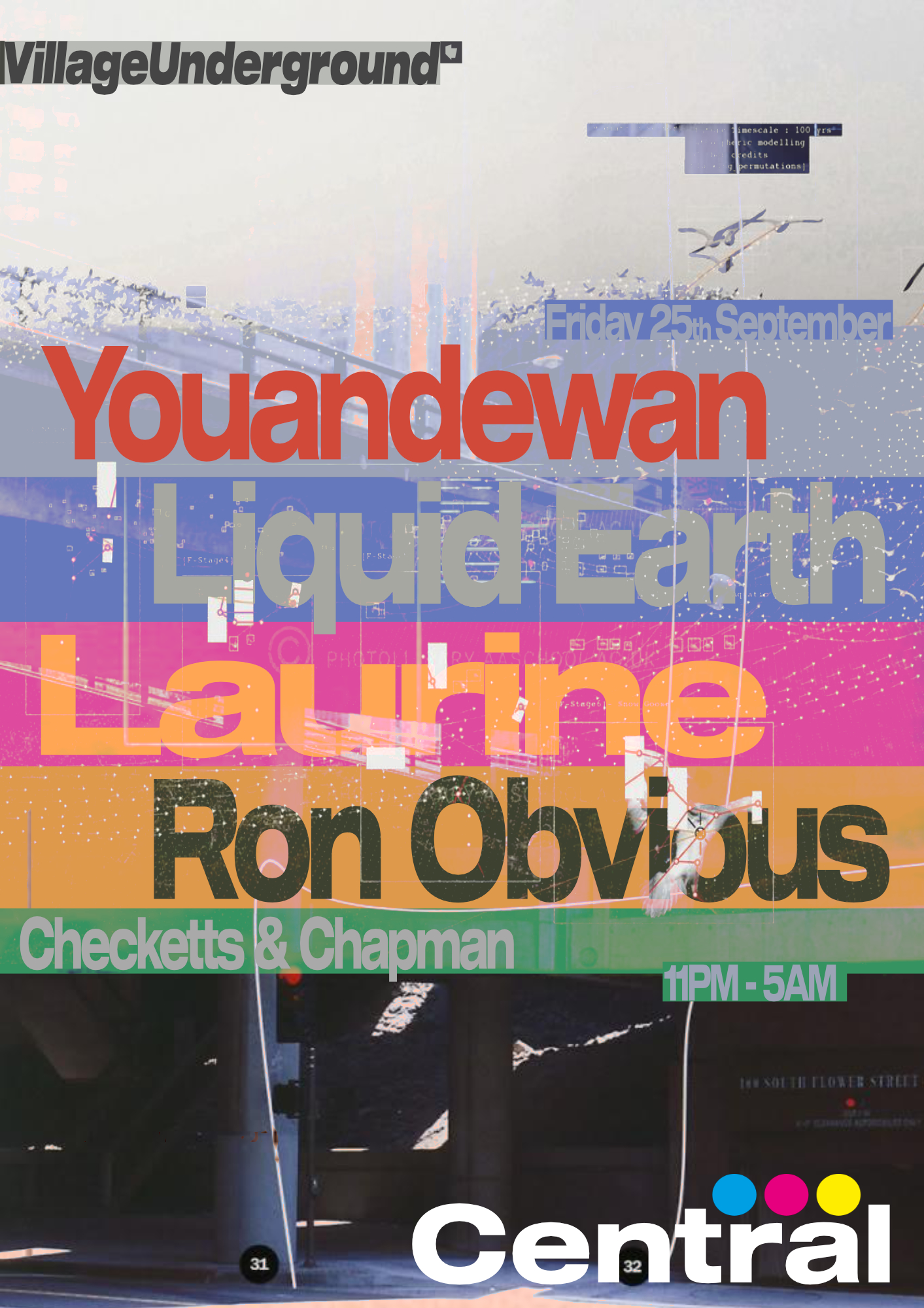 Central - Youandewan b2b Liquid Earth, Laurine, Ron Obvious