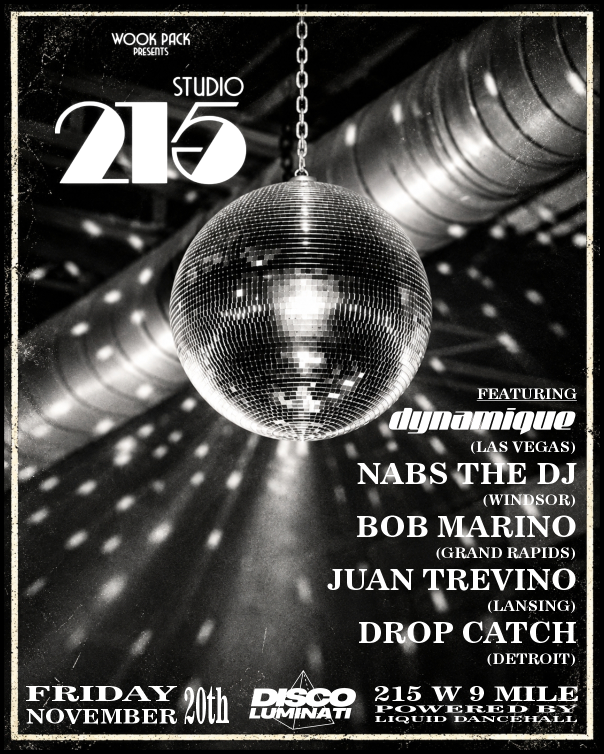 STUDIO 215: Disco All Night Long feat. Dynamique (Vegas)