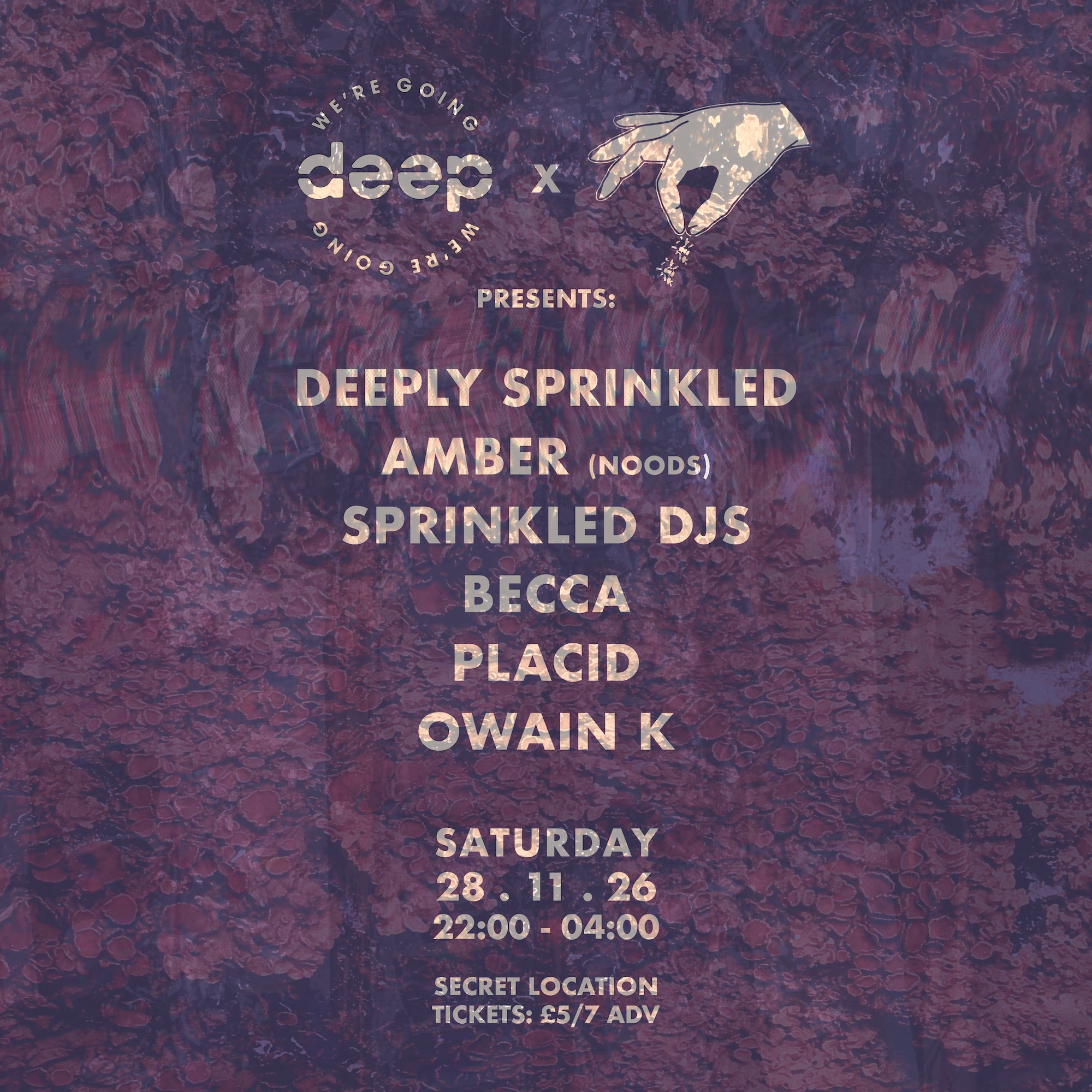We're Going Deep & Sprinkled presents: Deeply Sprinkled
