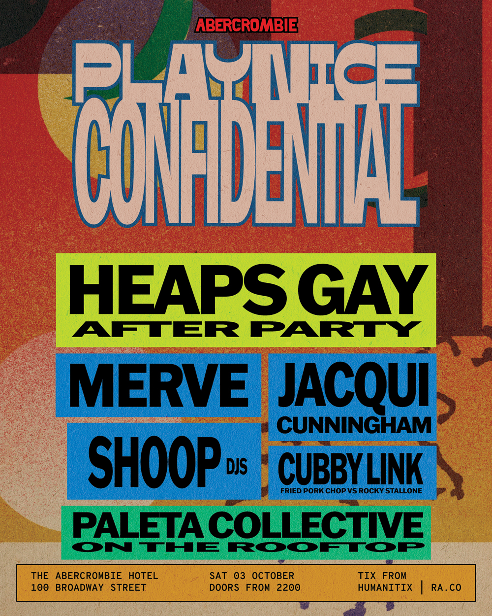 PLAYNICE CONFIDENTIAL 017 - HEAPS GAY AFTERPARTY Feat. Merve + more