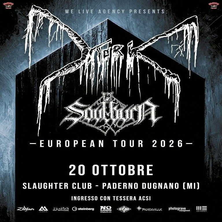 MORK, Soulburn, Homselvareg | Slaughter Club, MILAN