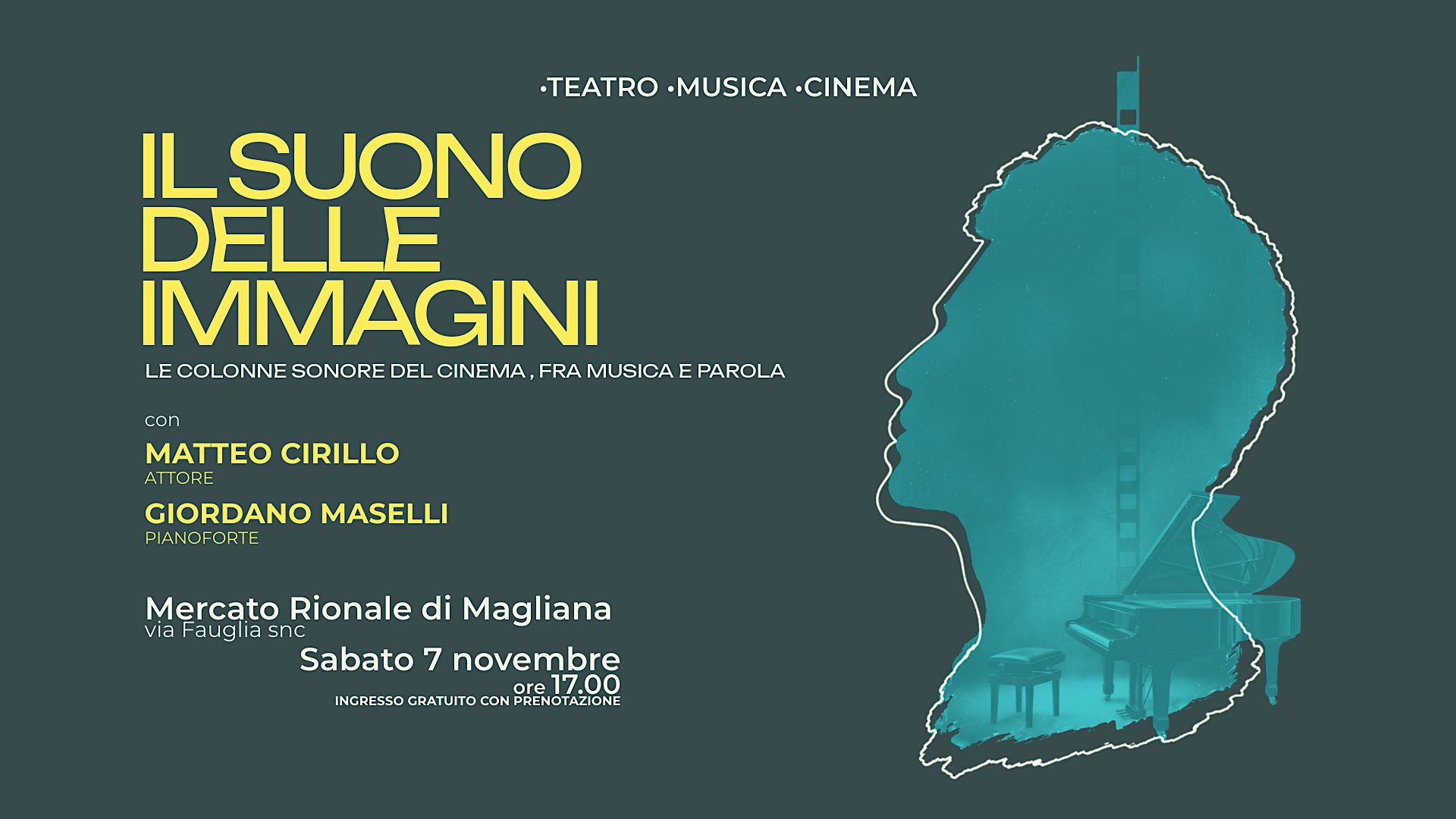 IL SUONO DELLE IMMAGINI | Le colonne sonore del cinema, fra musica e parole