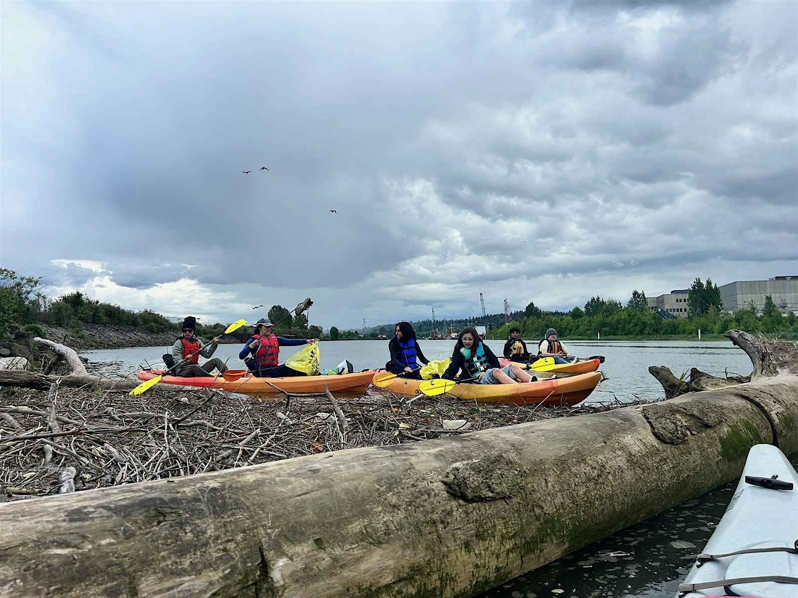 Duwamish River Marine Debris Removal with International Coastal Cleanup!
