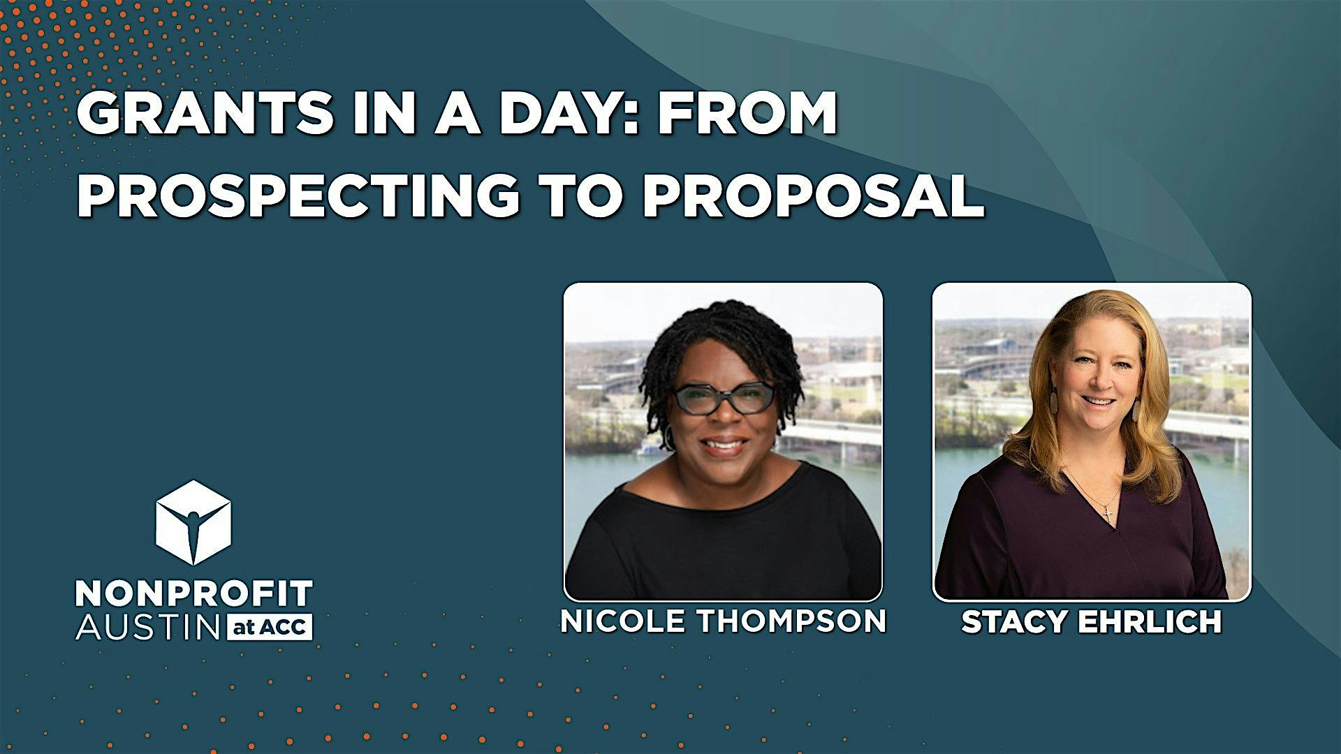 Grants in a Day: From Prospecting to Proposal
