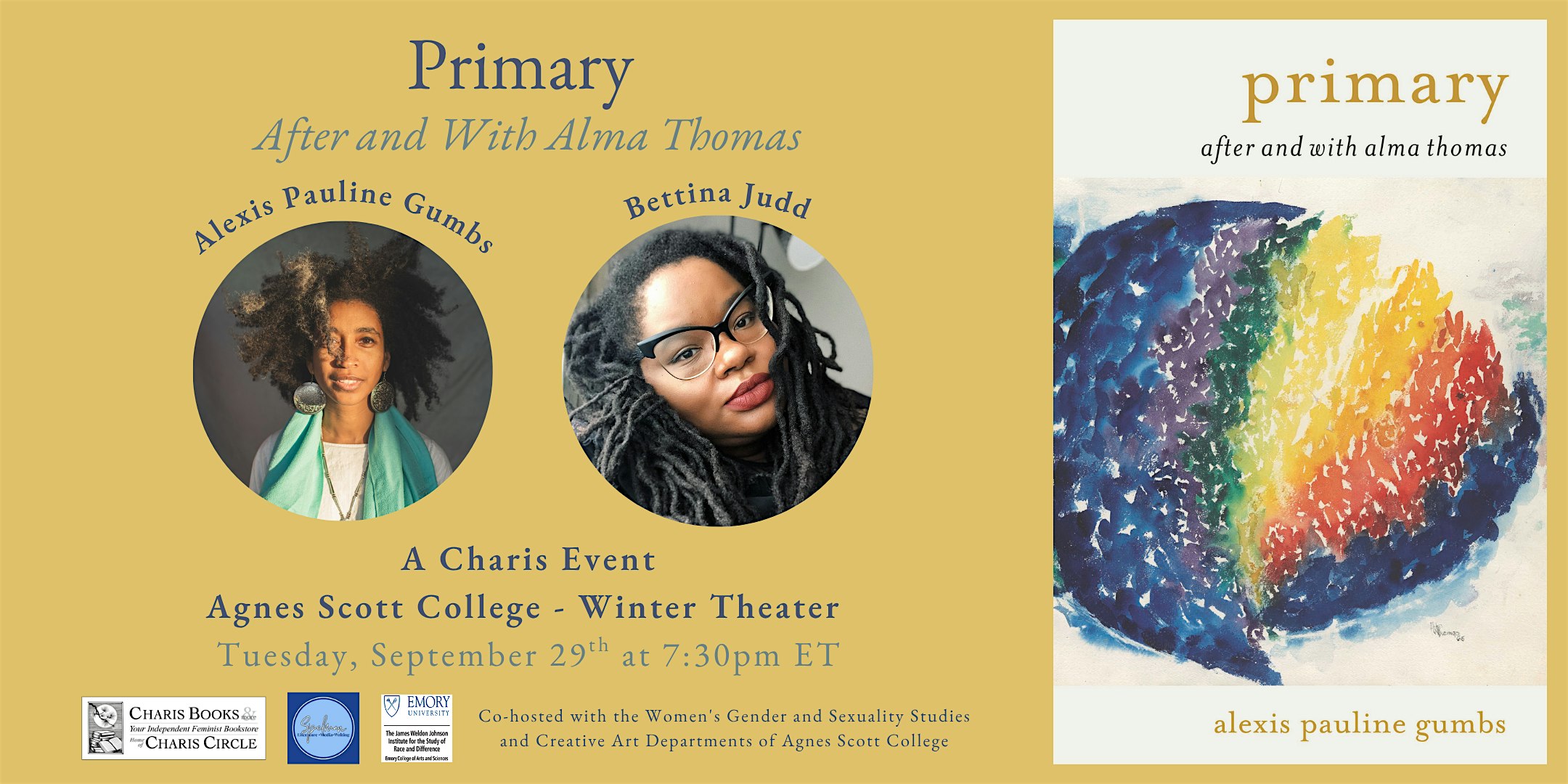 Primary: After and With Alma Thomas -- Alexis Pauline Gumbs & Bettina Judd